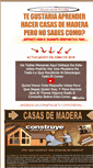 Mobile Screenshot of hacer-casas-de-madera.info